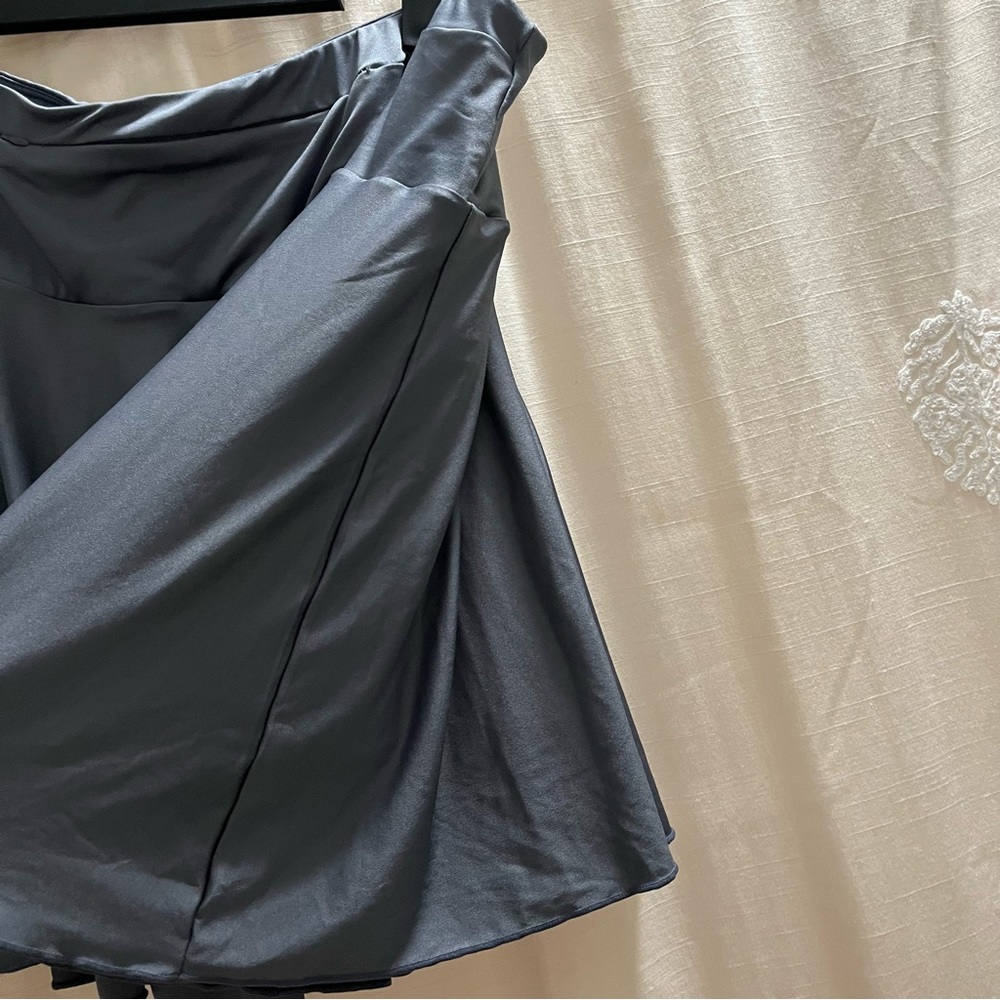 Slate Grey Tennis Sport Skort with Pockets - as is - Picture 7 of 16